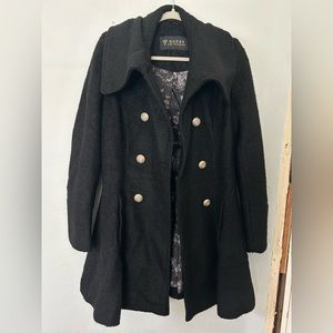 Guess Wool Black Jacket